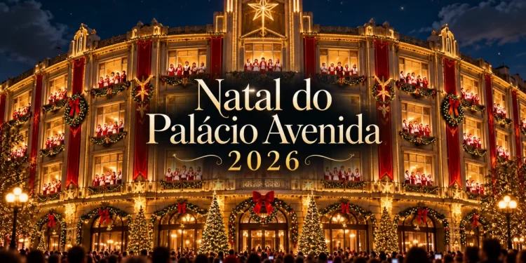 atrações natal do palácio avenida 2026