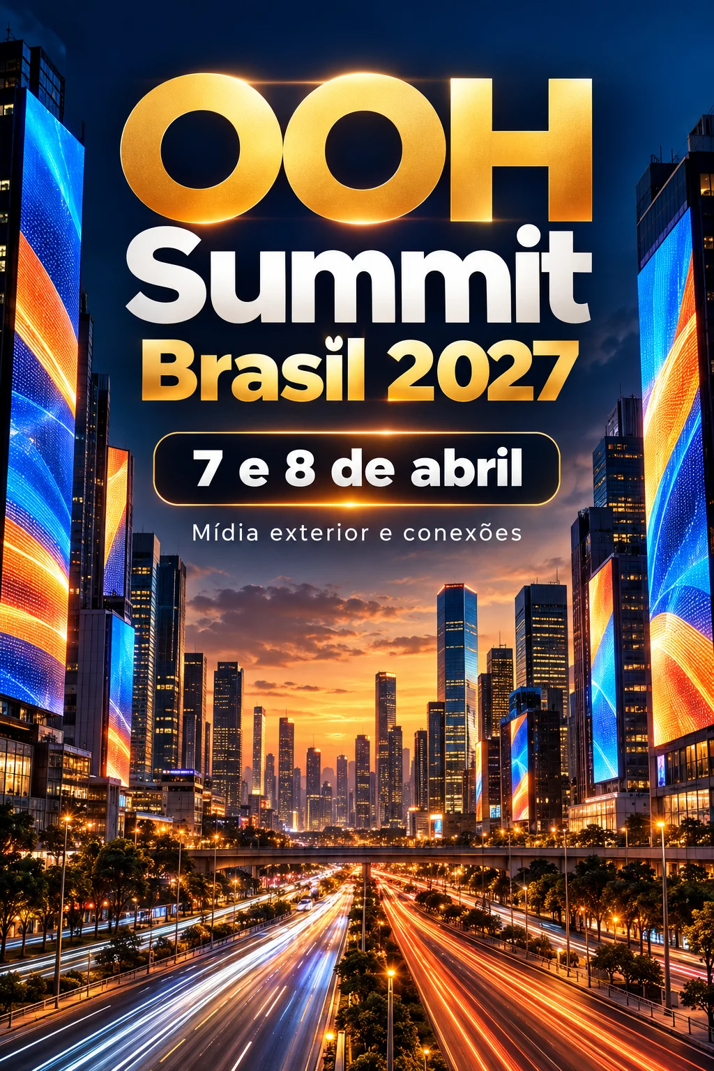 Ooh Summit Brasil 2027 (Imagem IA)